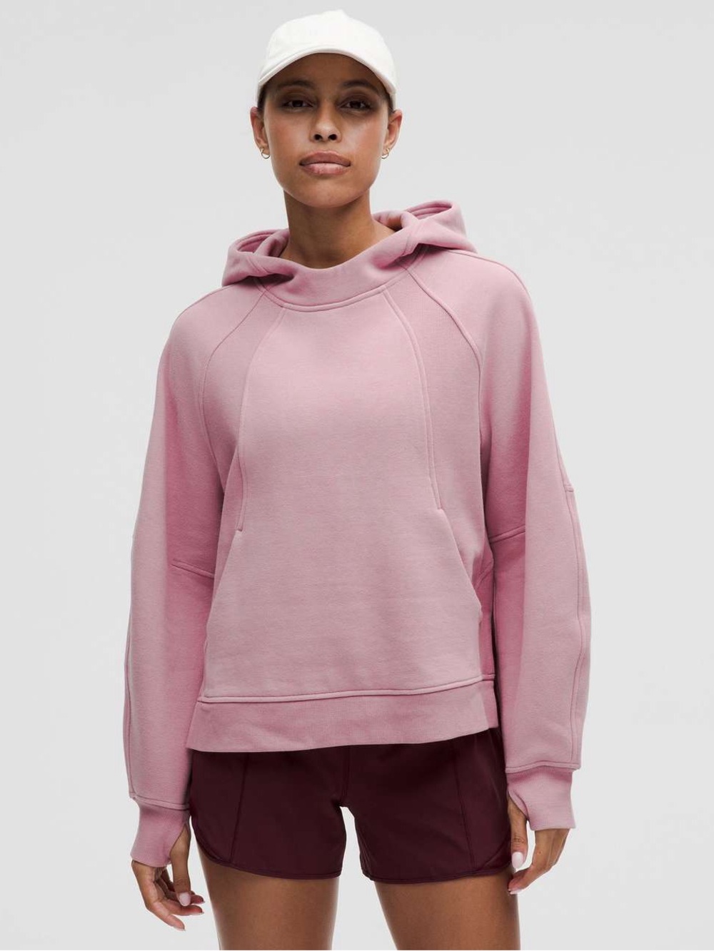 Lululemon Scuba Oversized Side-Slit Hoodie
Rose Blush XS/S